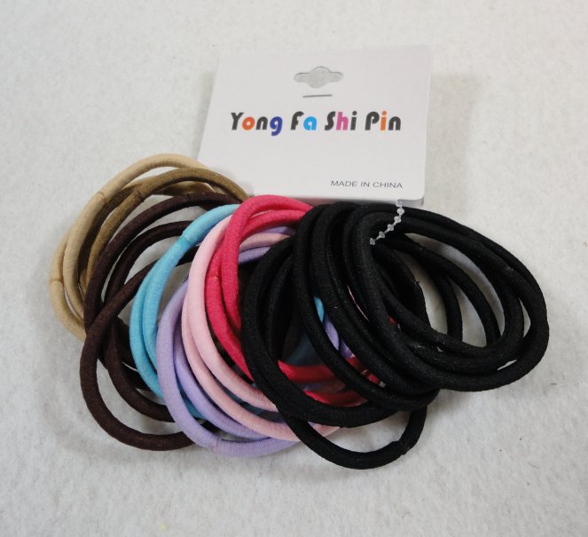 24pc Colored ELASTIC Bands